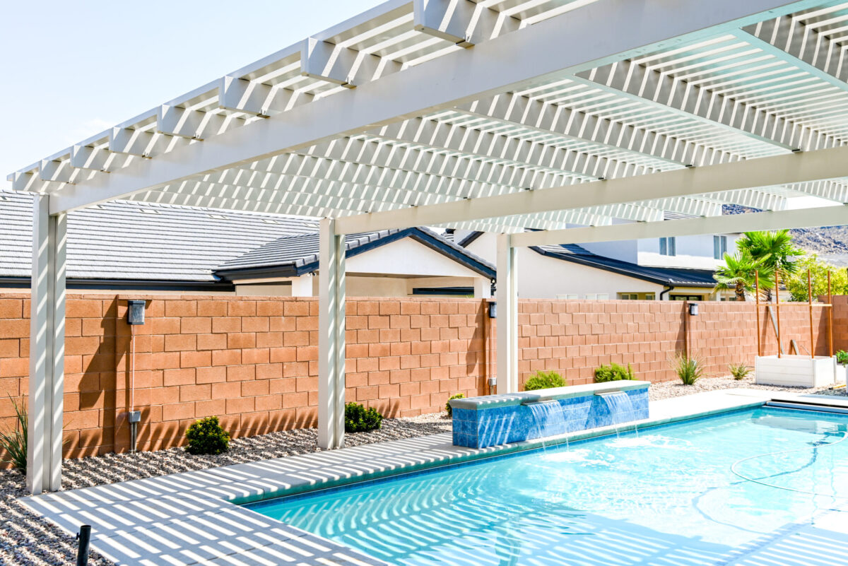 awning for over pool